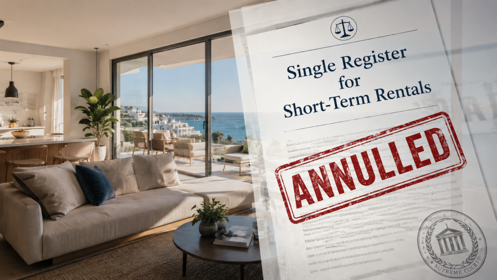 Single Register for Short-Term Rentals - Fuster & Associates